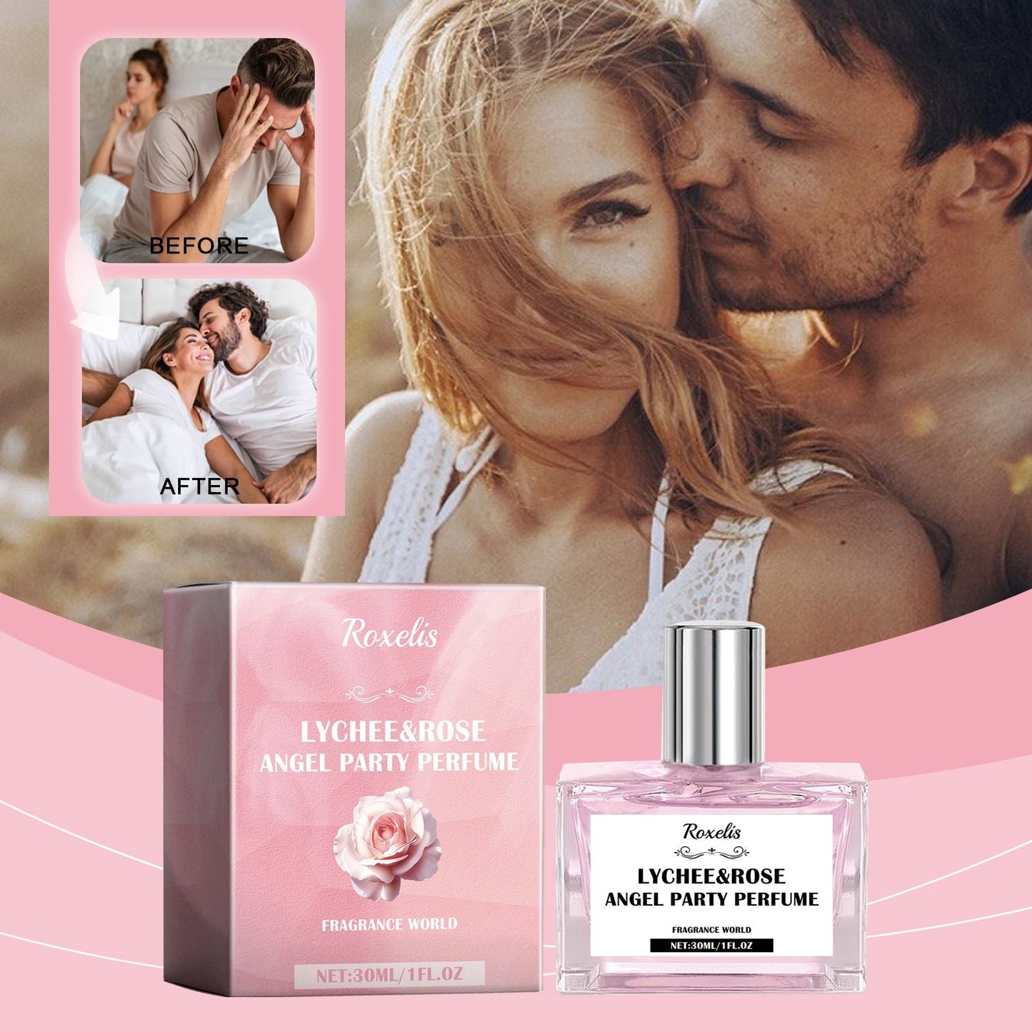 Roxelis Angel Party Women's Neck and Wrist Fragrance
