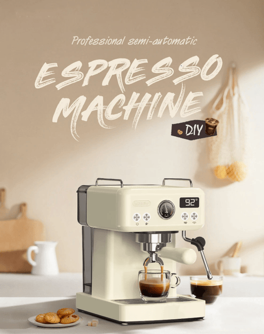 PSH10Plus-WH 20Bar Semi-Automatic Coffee Maker - Hot & Cold Brew