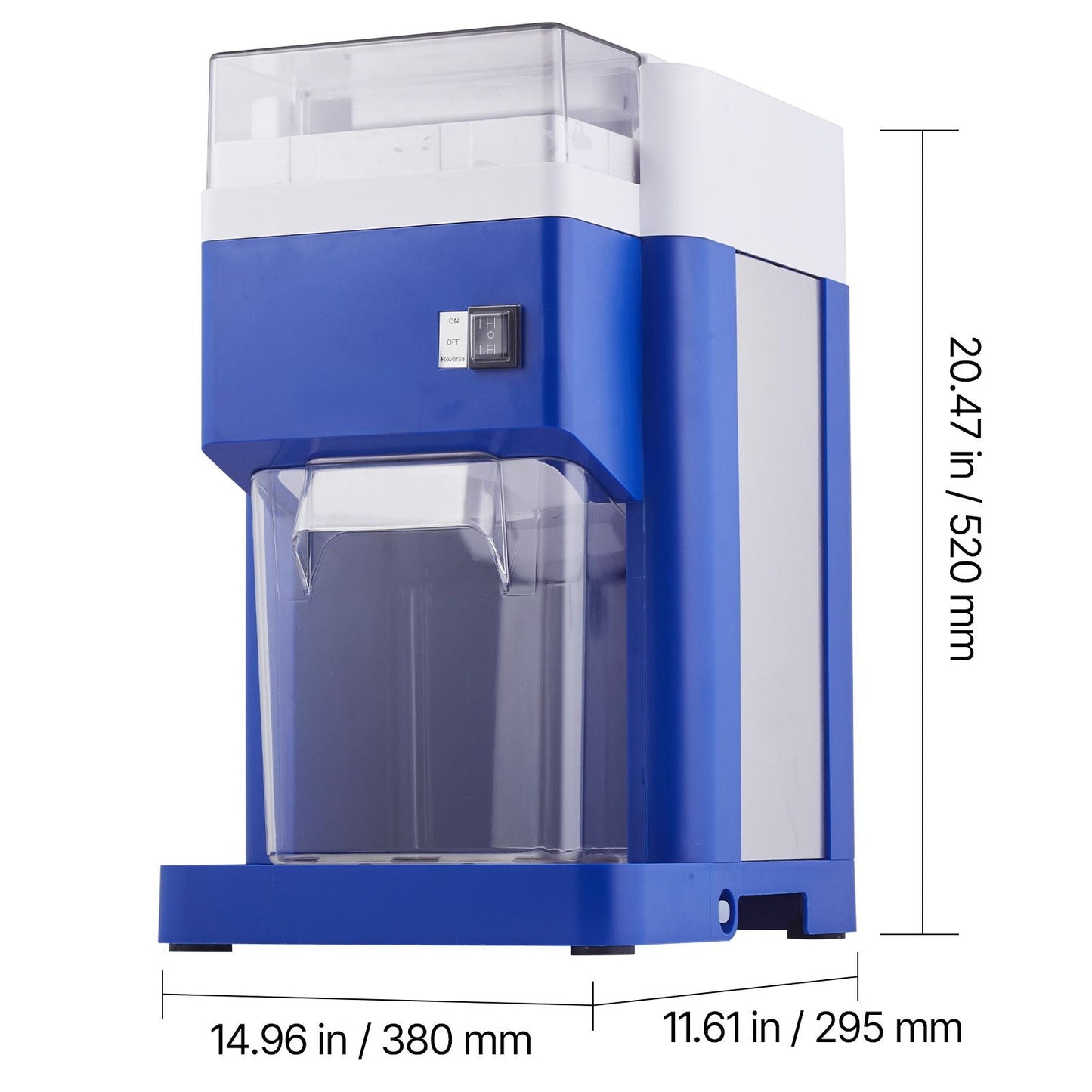 VEVOR Commercial Ice Shaver Machine, 1.8L Large Capacity