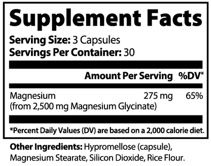 Rest - Restore with Magnesium Glycinate