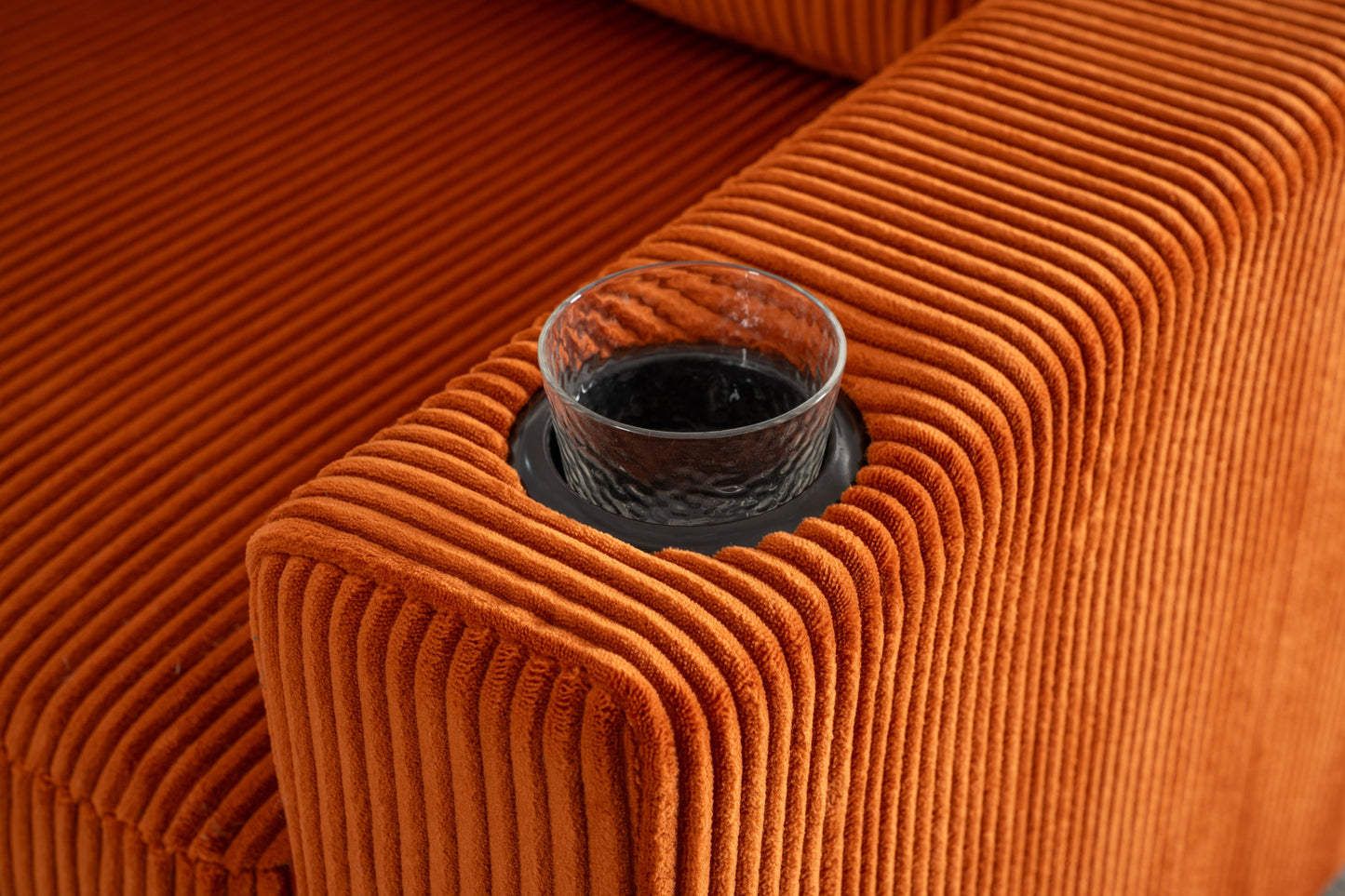 Sectional Sleeper Sofa with Pull Out Bed and USB Charging Ports