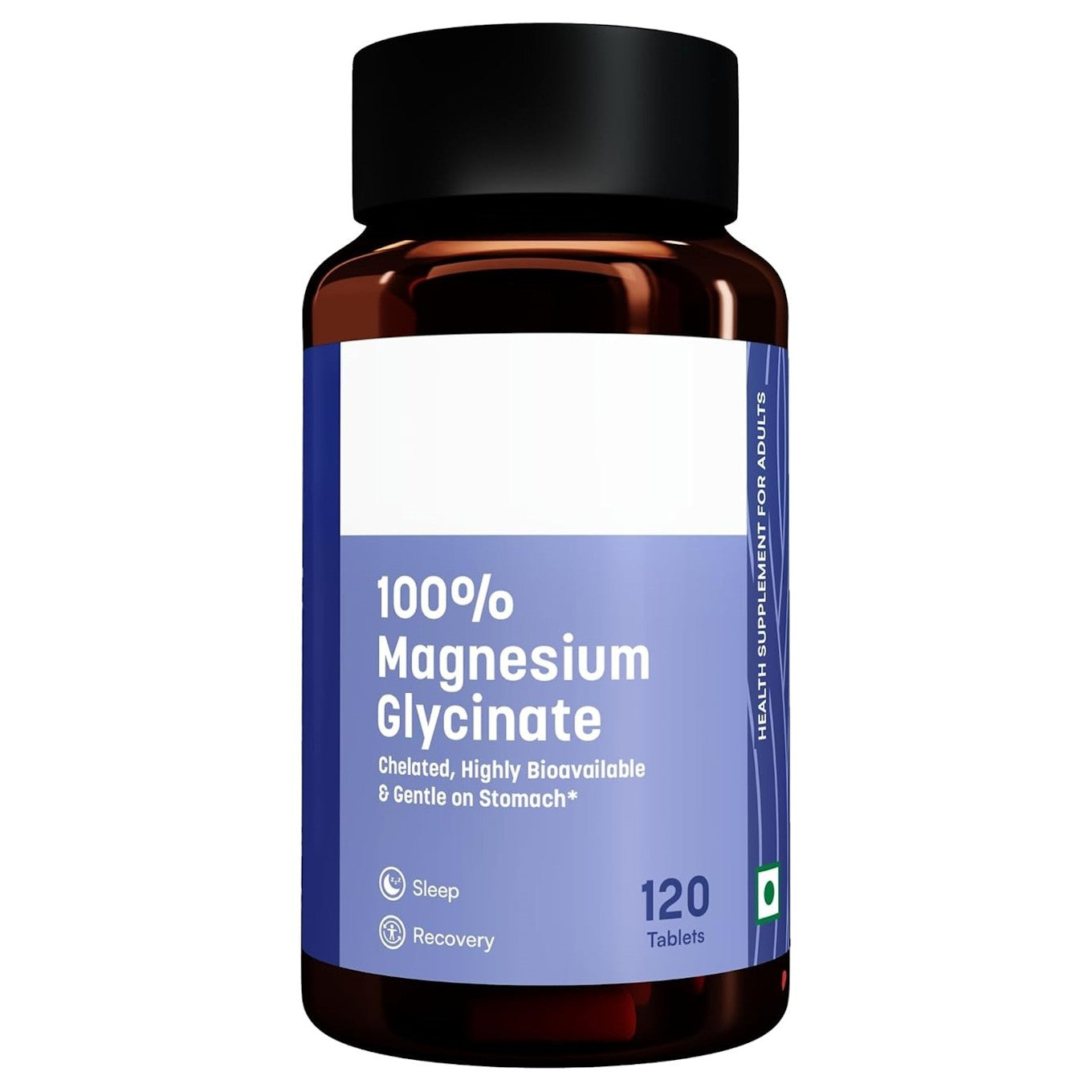 Magnesium Glycinate Tablets 120 Count - Gentle Daily Support
