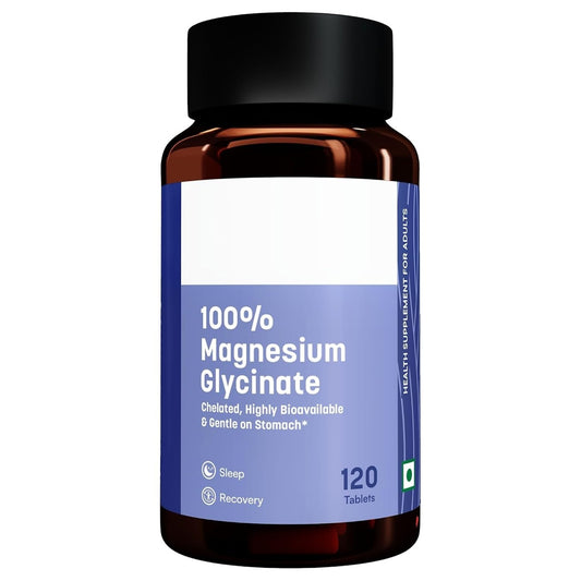 Magnesium Glycinate Tablets 120 Count - Gentle Daily Support