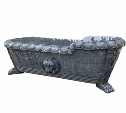 Luxurious Marble Stone Bathtub – Single Block Carved Elegance